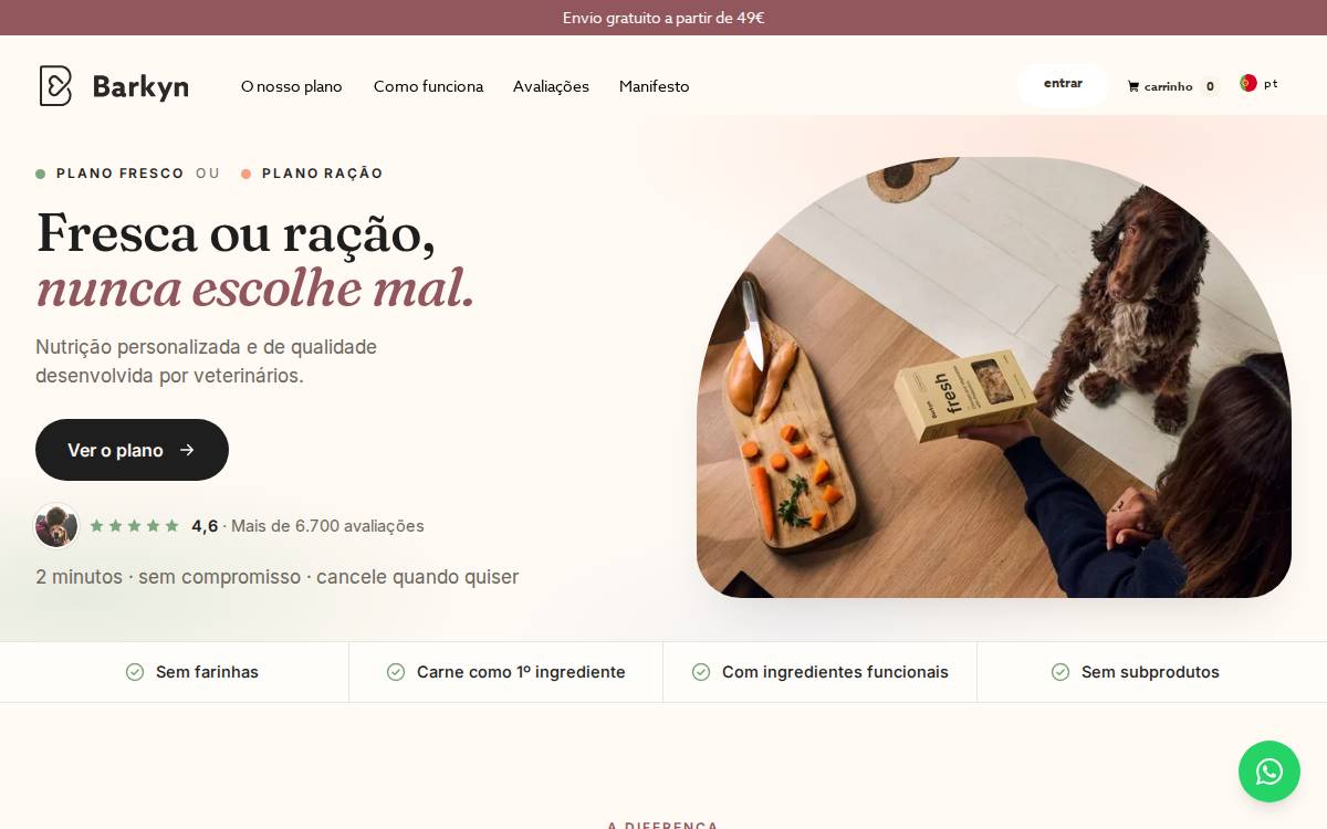 Barkyn website preview