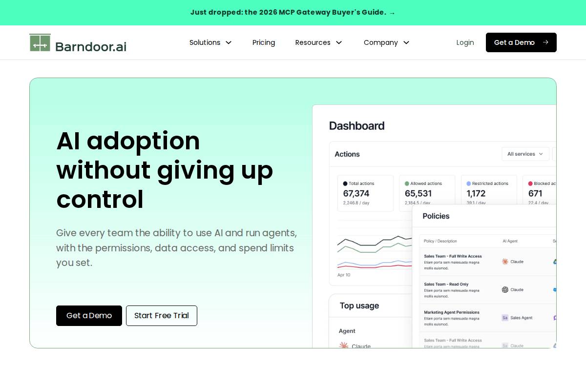 Barndoor website preview