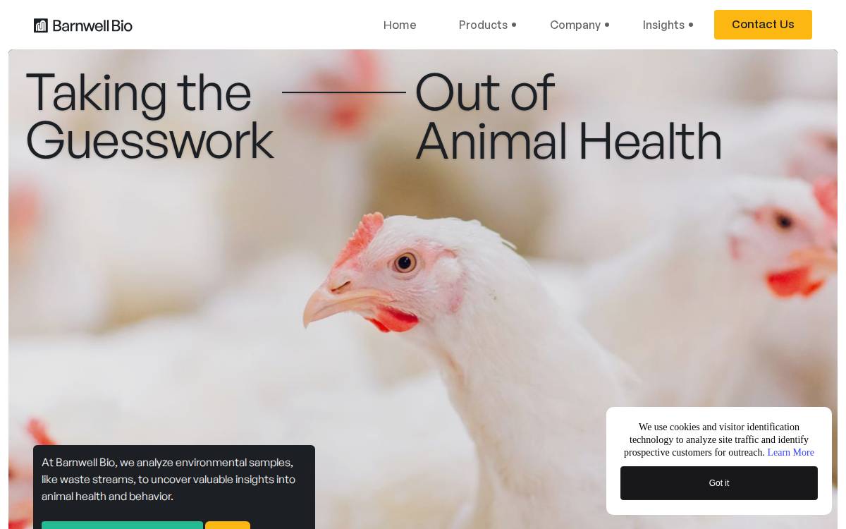 Barnwell Bio, Inc. website preview