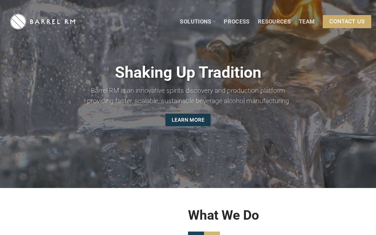 BarrelRM ↗︎ website preview