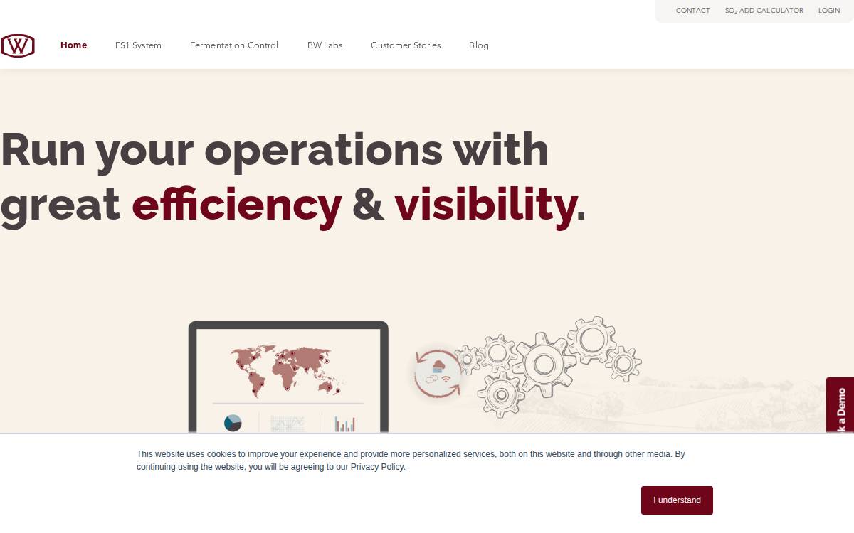 Barrelwise website preview