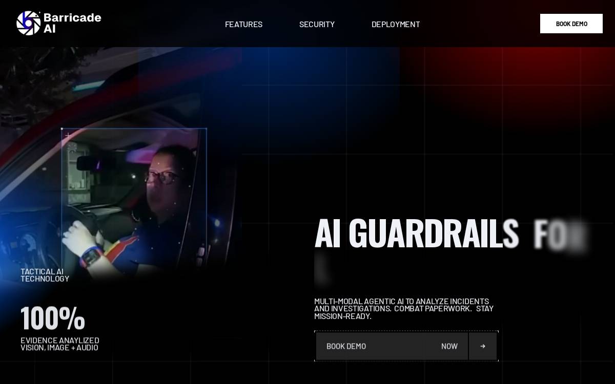 Barricade website preview