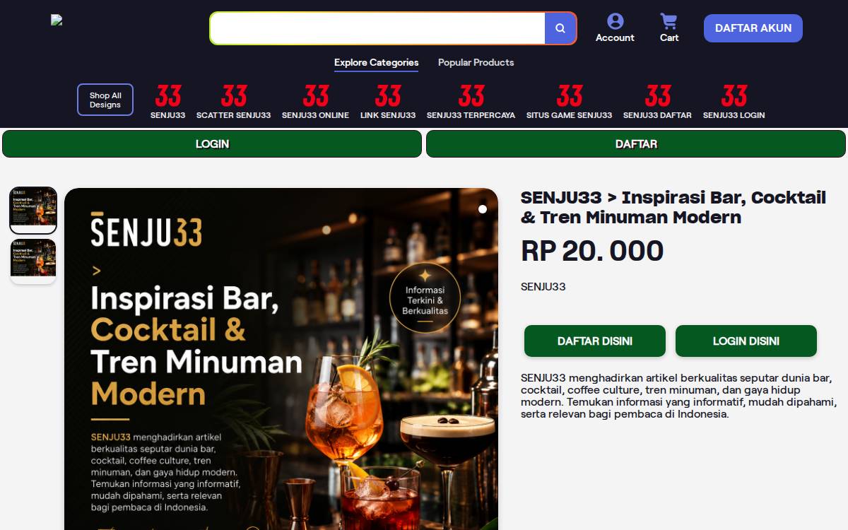 Bartrendr website preview