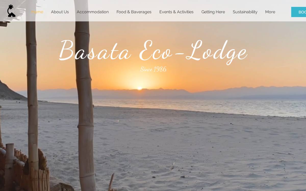 Basata website preview