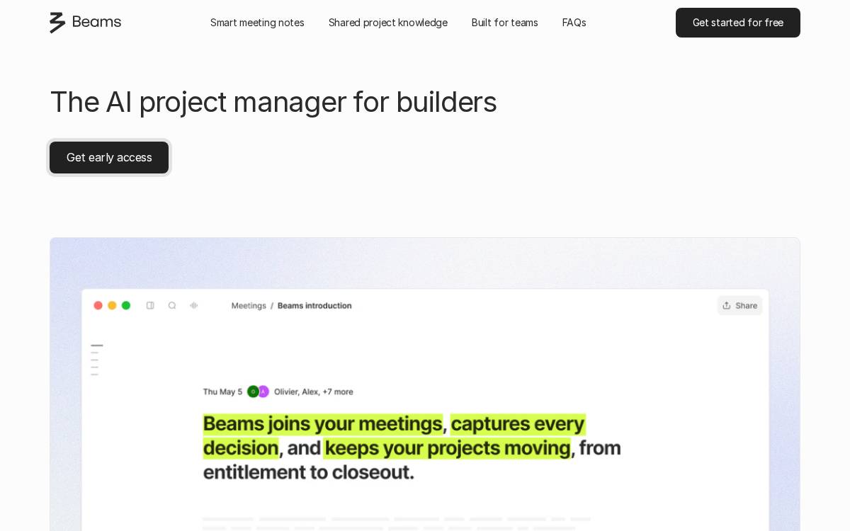 Basebuild, Inc. website preview