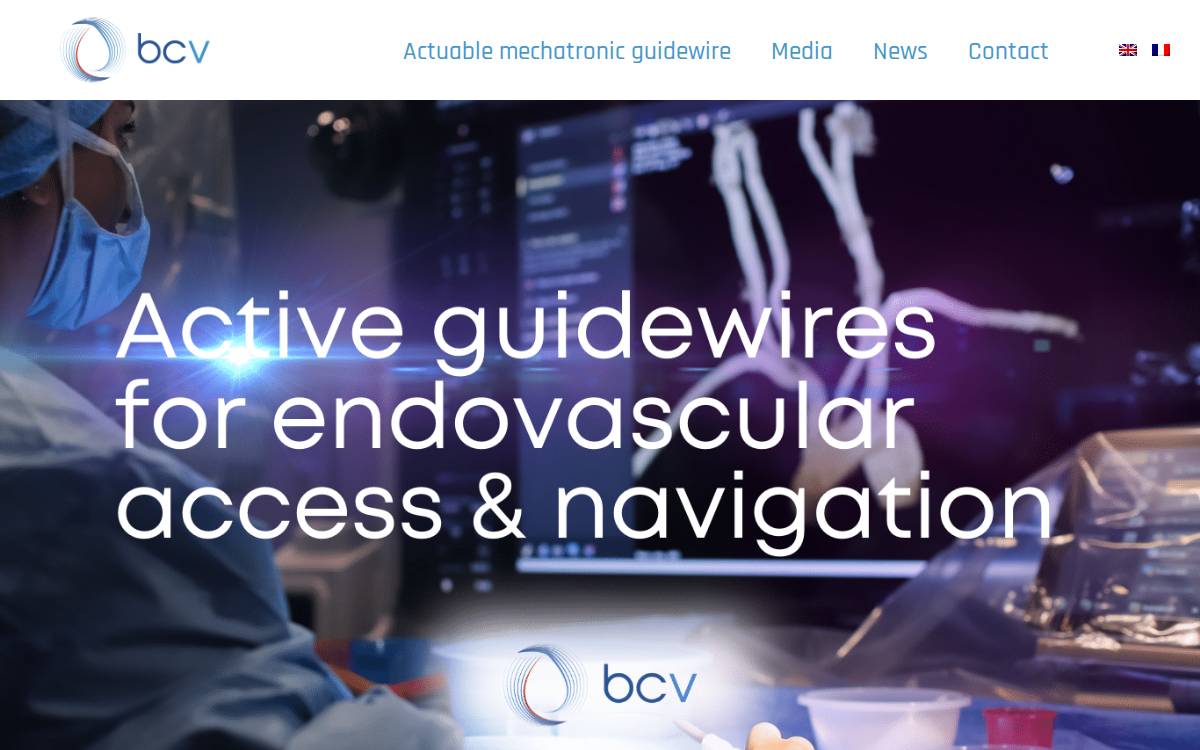 Basecamp Vascular website preview