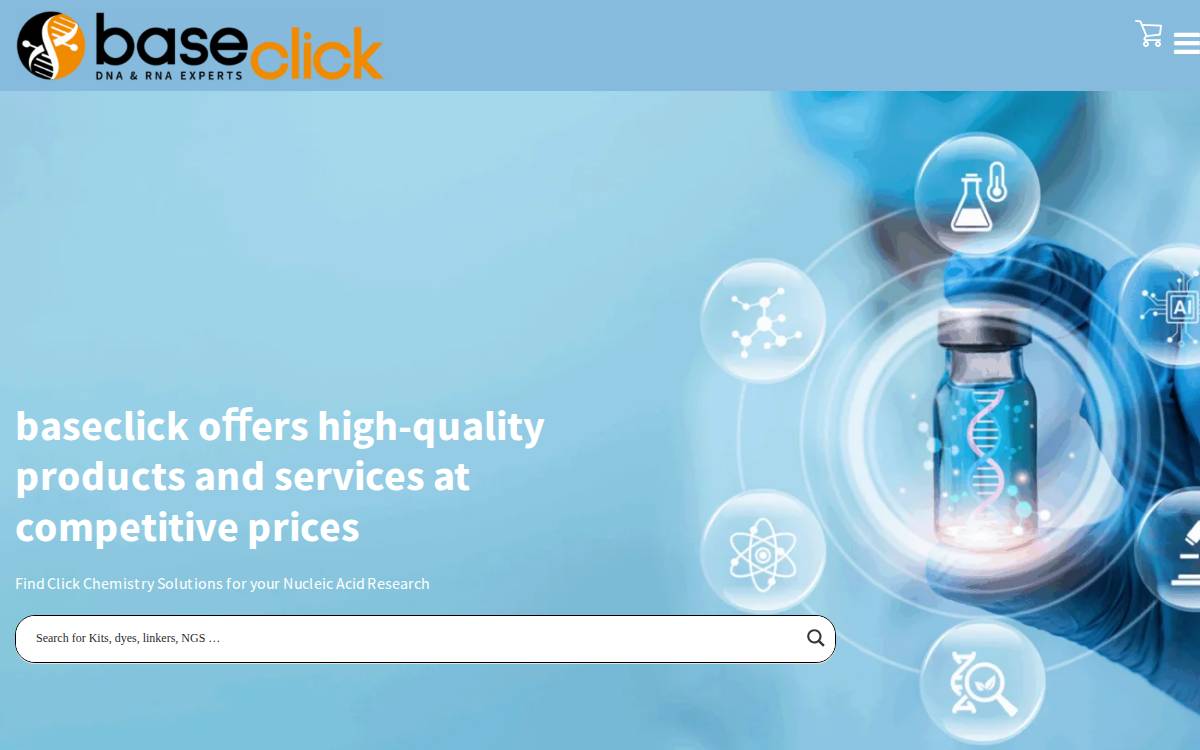 baseclick website preview