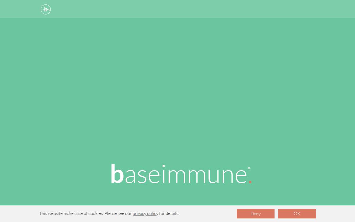 Baseimmune website preview