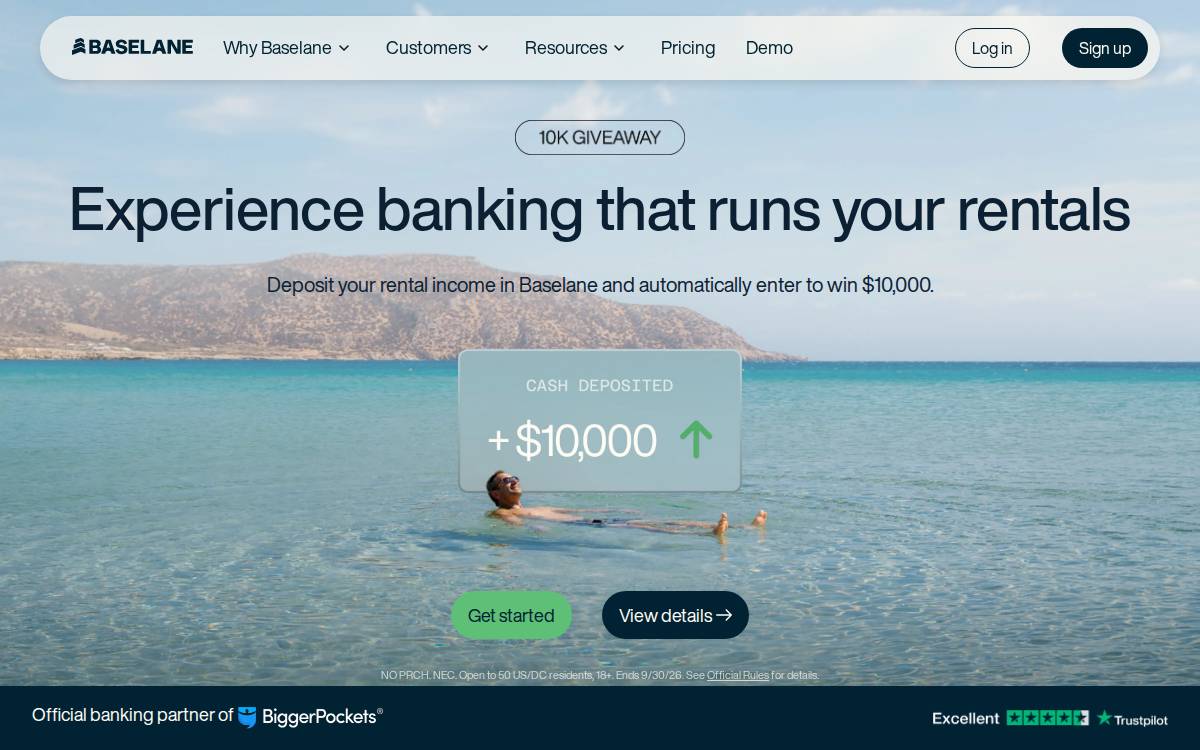 Baselane website preview