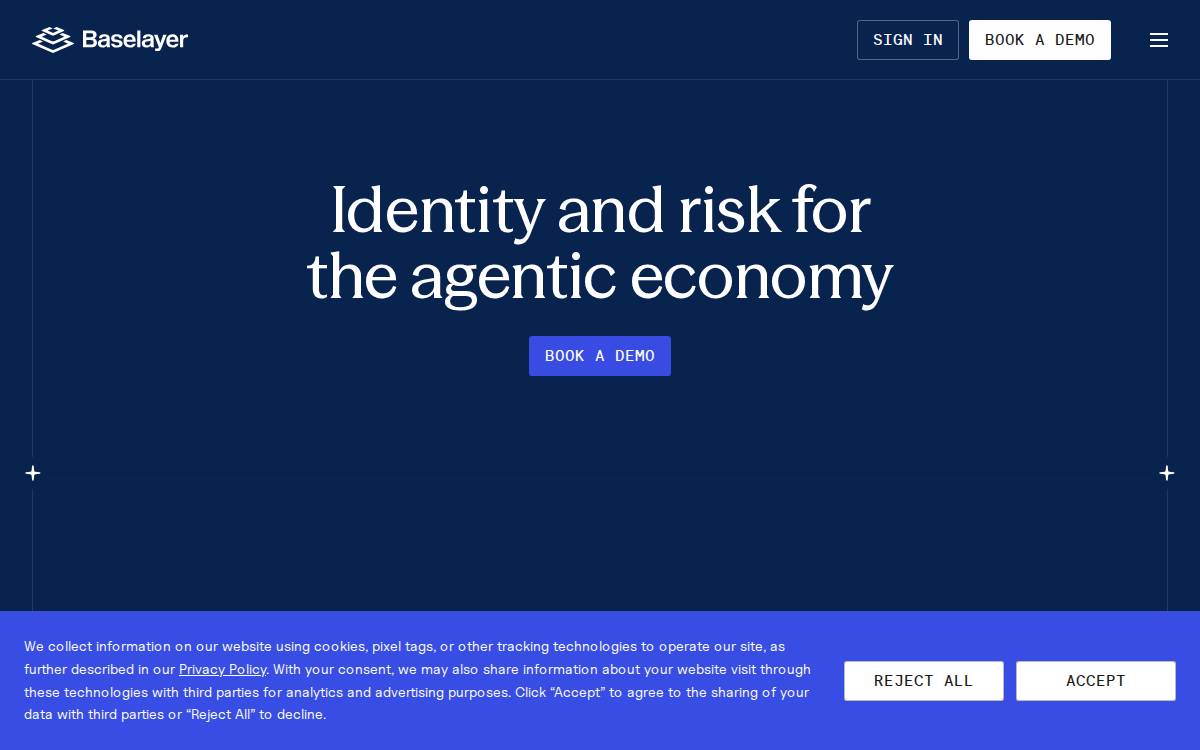Baselayerhq website preview