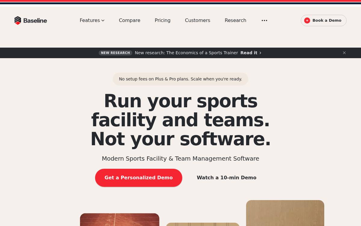 Baseline website preview