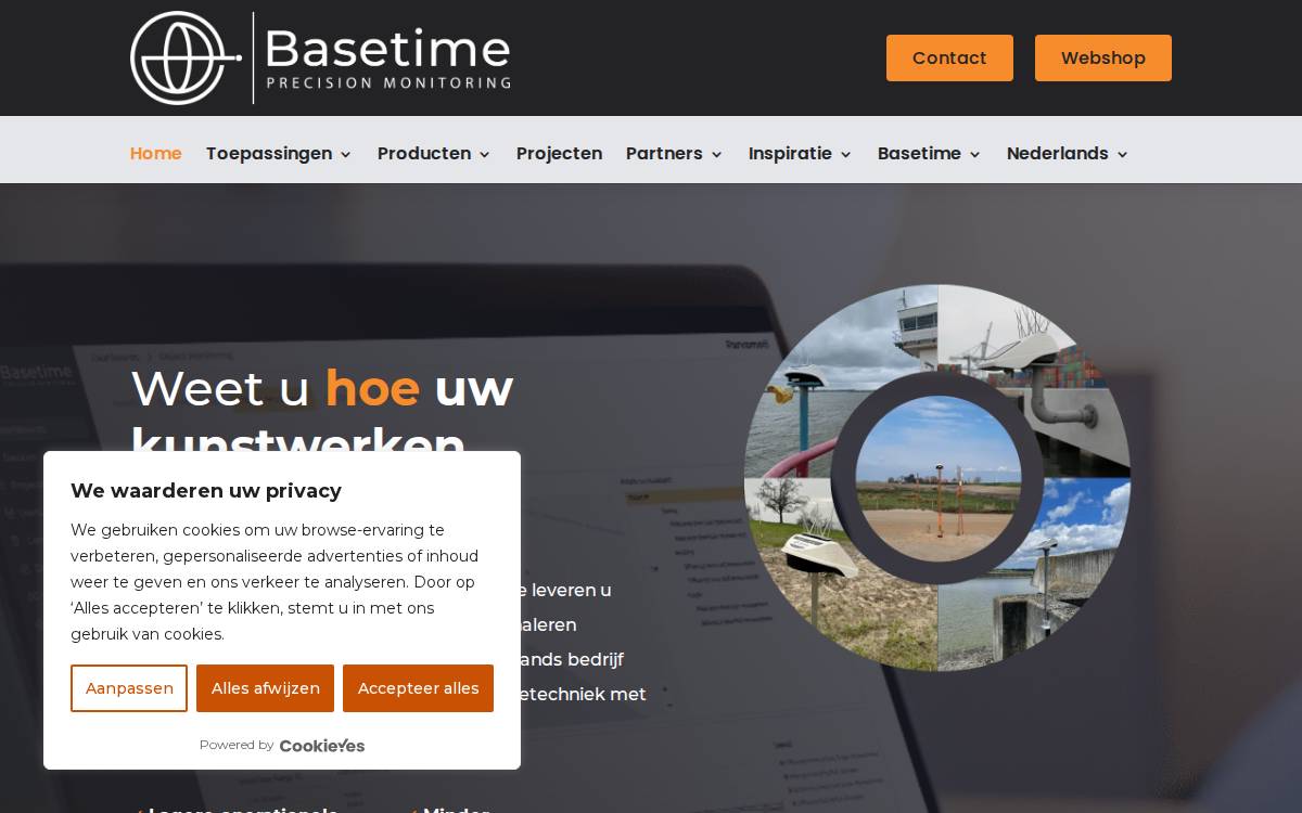 Basetime website preview