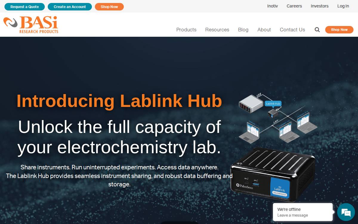 Basinc website preview