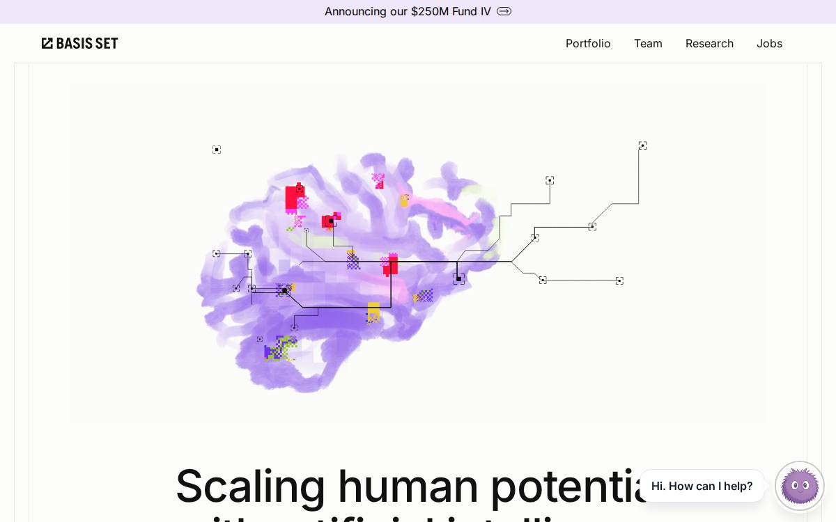 Basis Set website preview