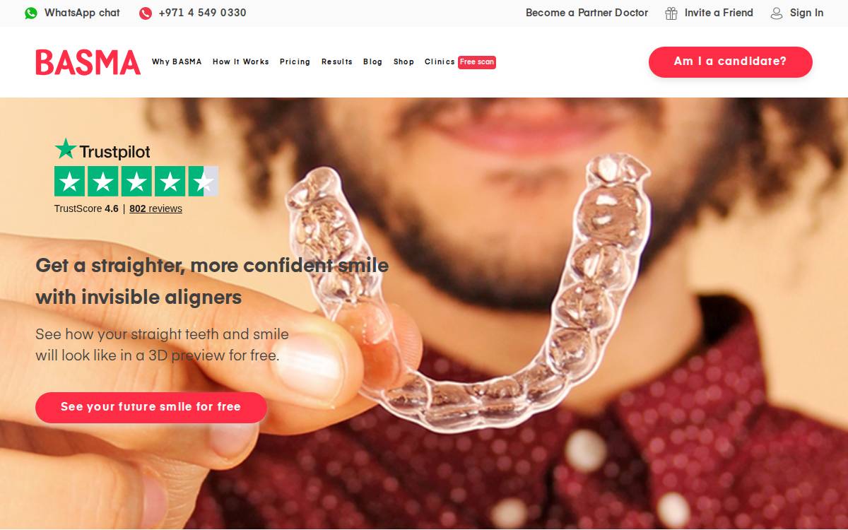 Basma website preview