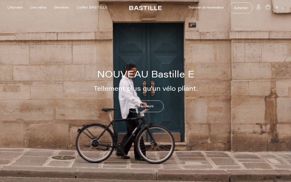 Bastille VENTURE CAPITAL website preview