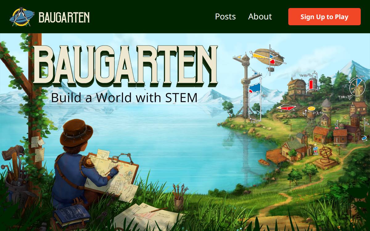 Baugarten website preview