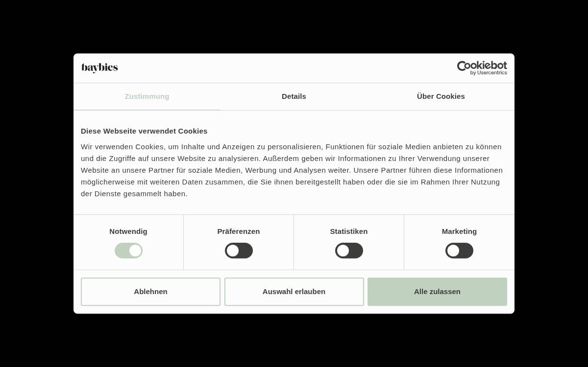 Baybies website preview