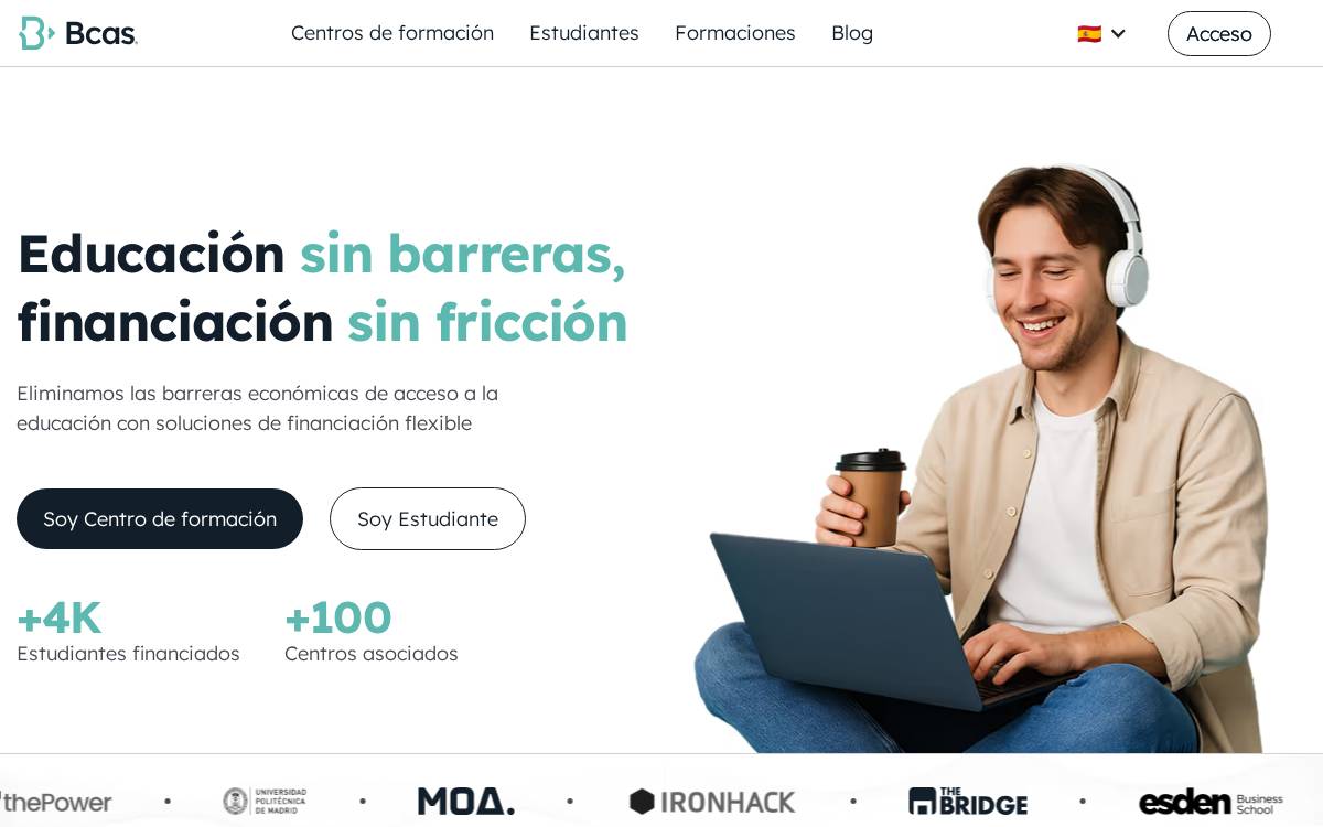 Bcasapp website preview