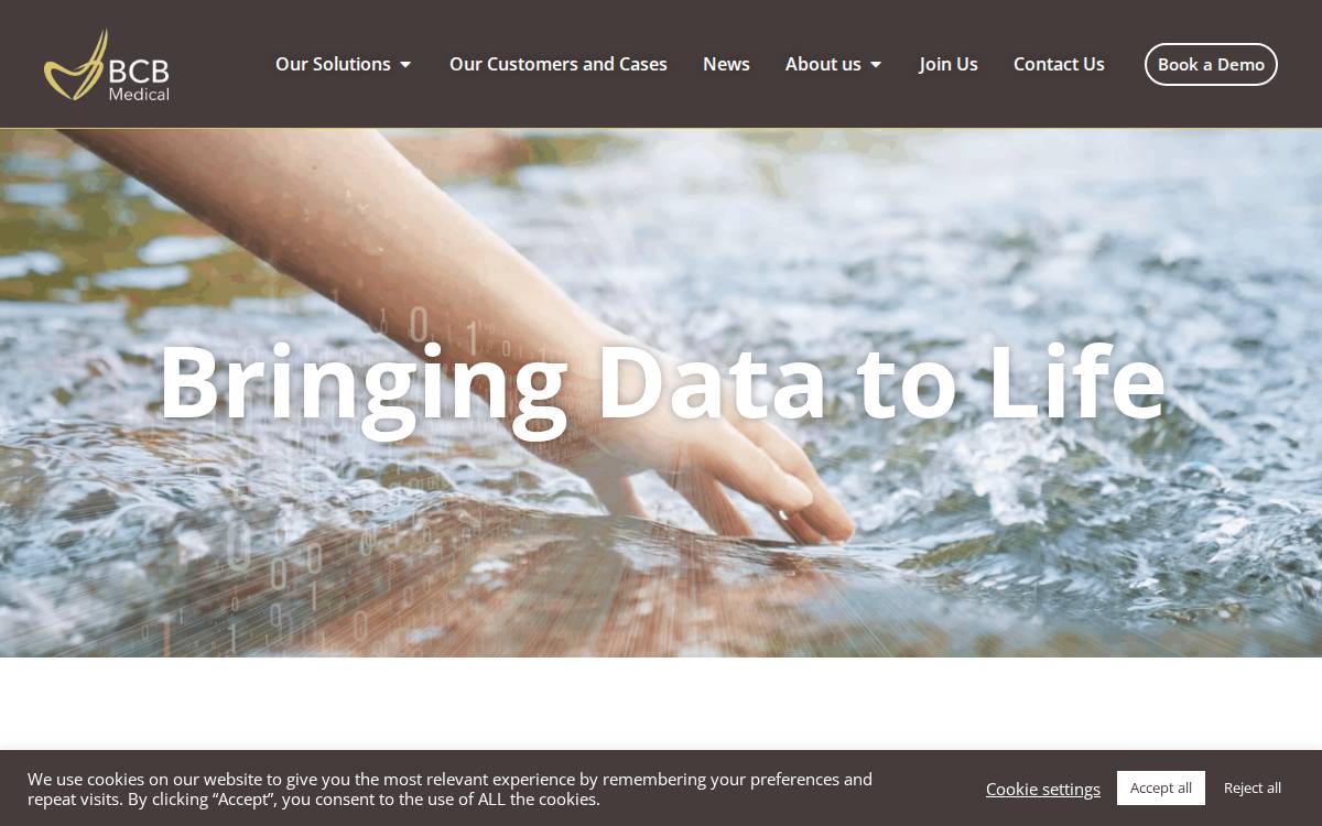 BCB Medical website preview