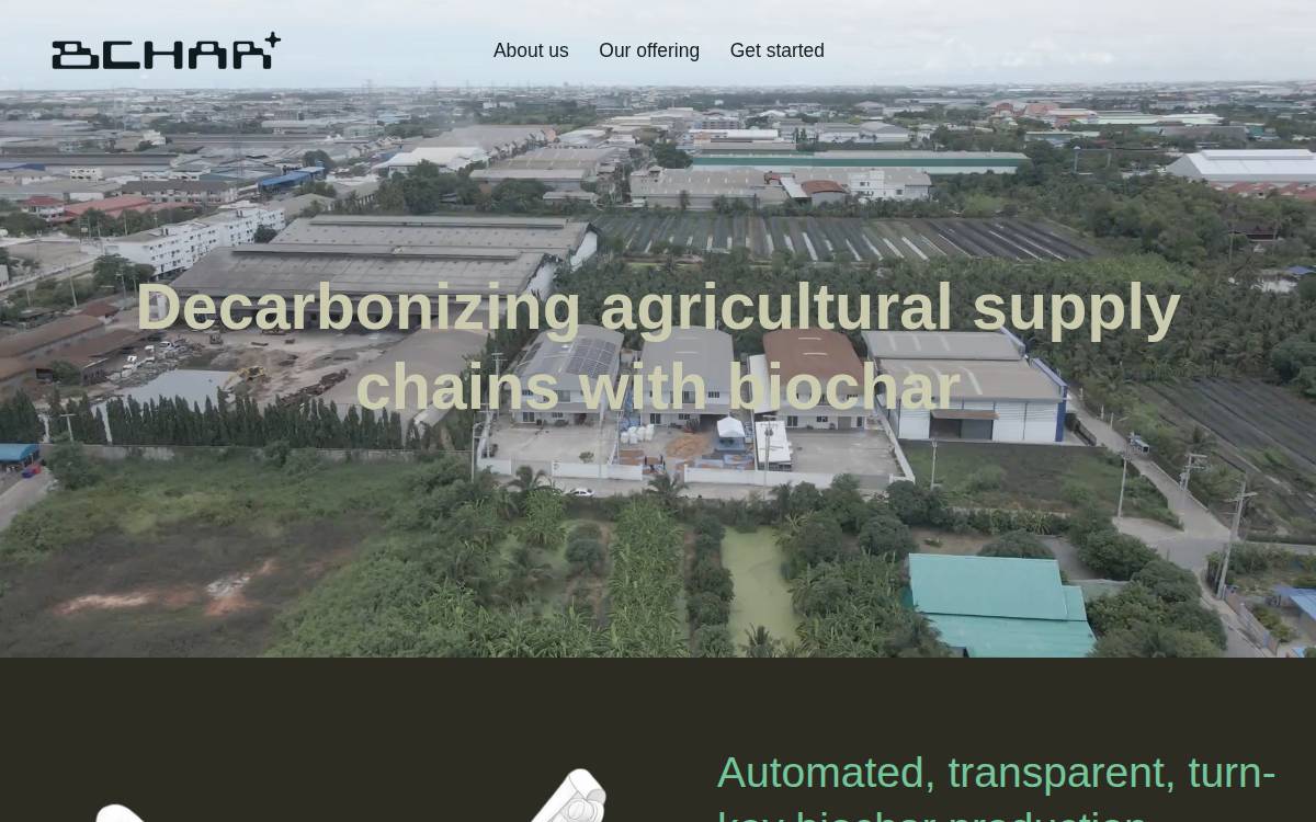 BCHAR website preview