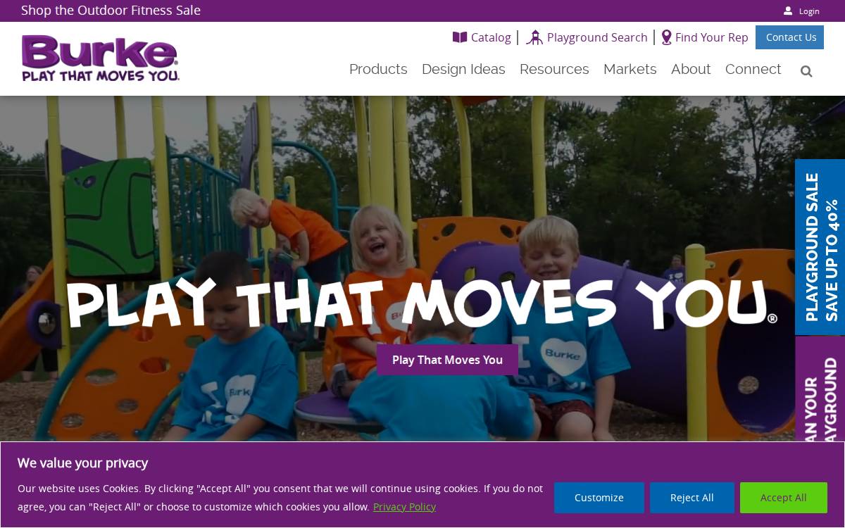 BCI Burke website preview