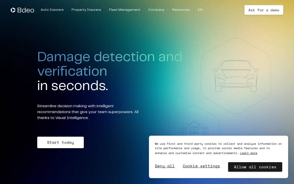 Bdeo website preview