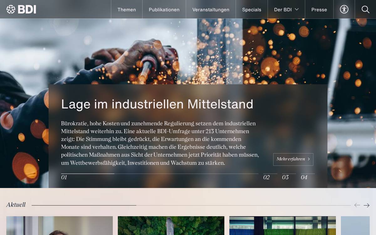 Bdi website preview