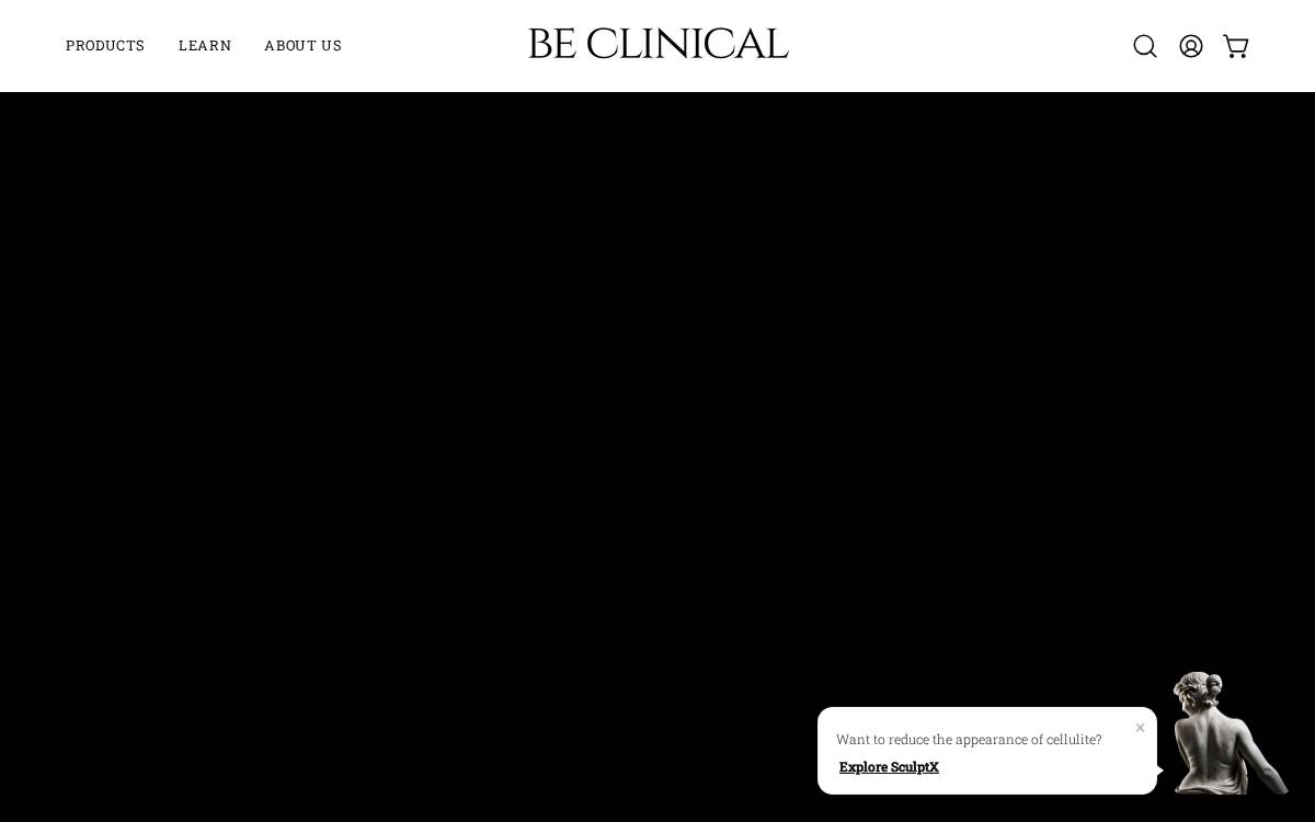 Be Clinical website preview