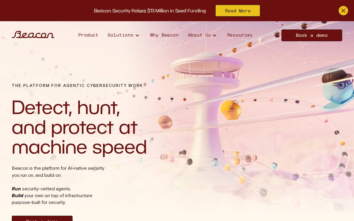 Beacon website preview