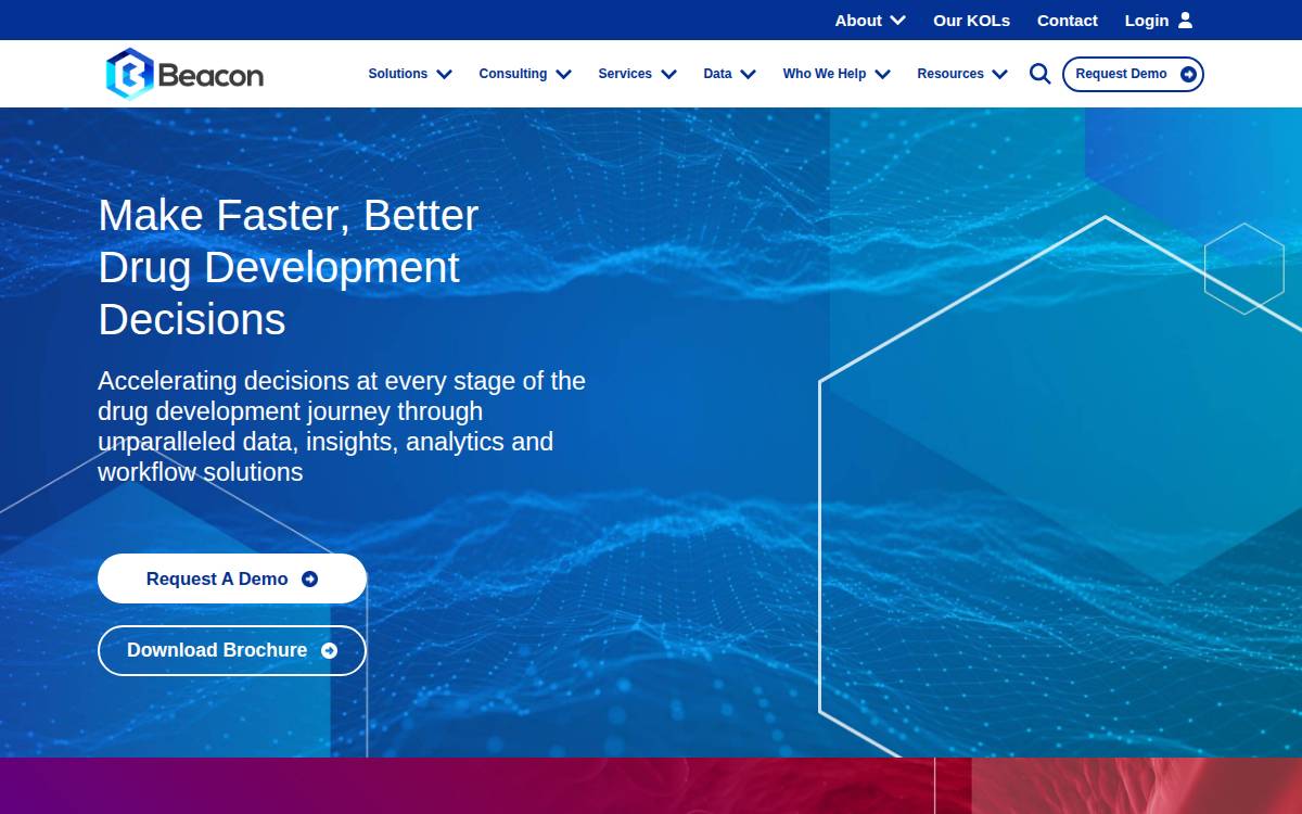 Beacon Intelligence website preview