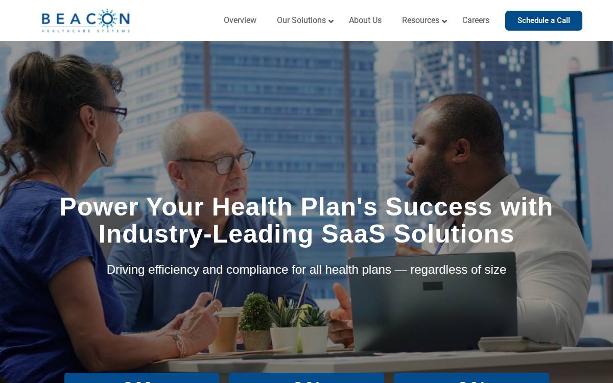 Beacon HCS website preview