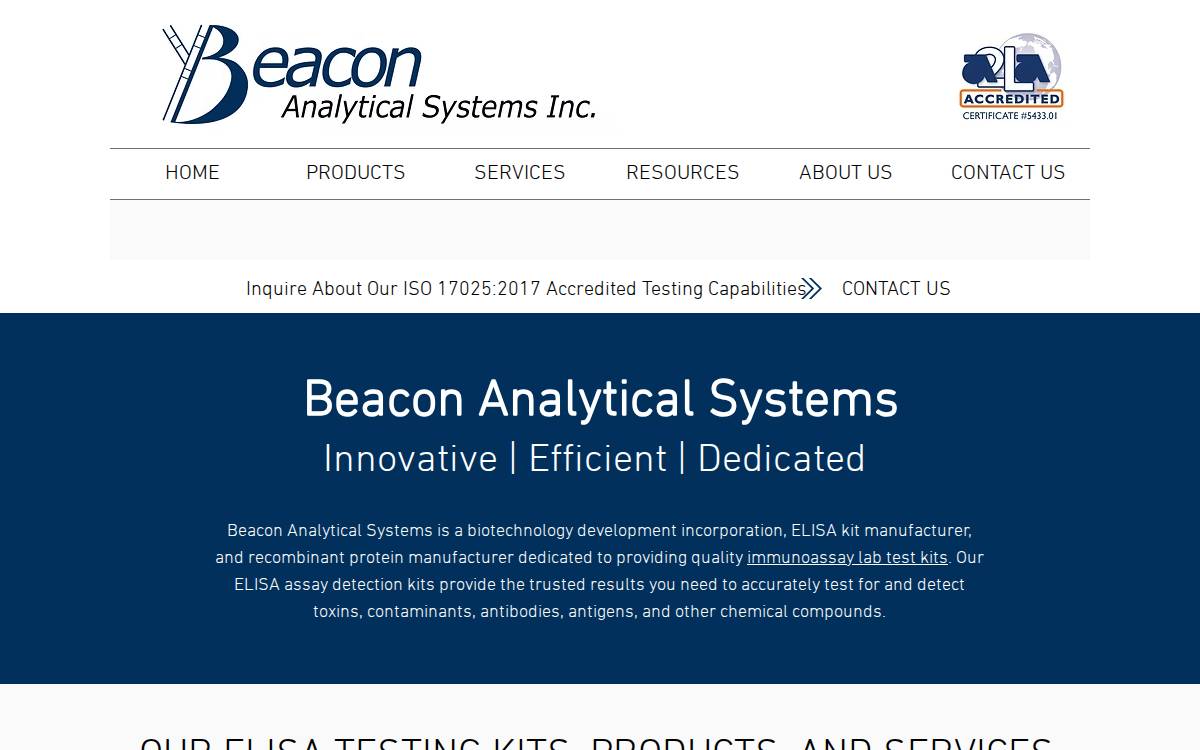 Beaconkits website preview