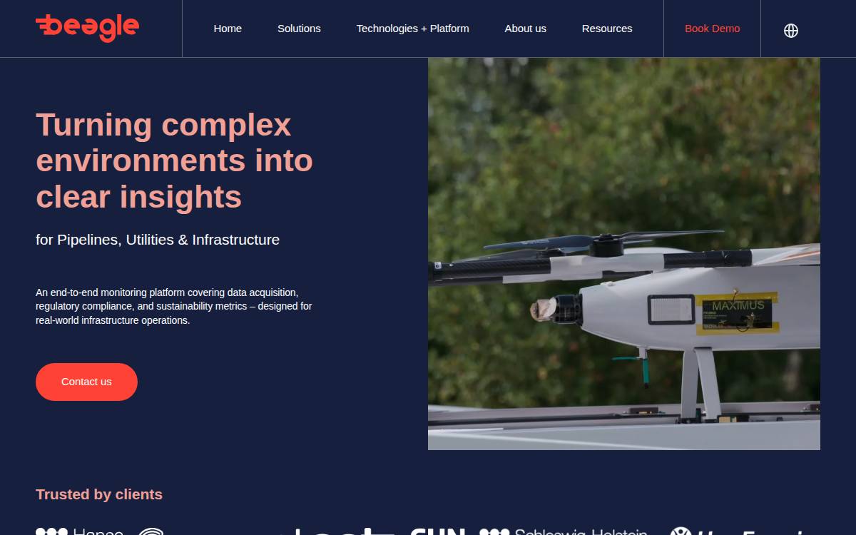 Beaglesystems website preview