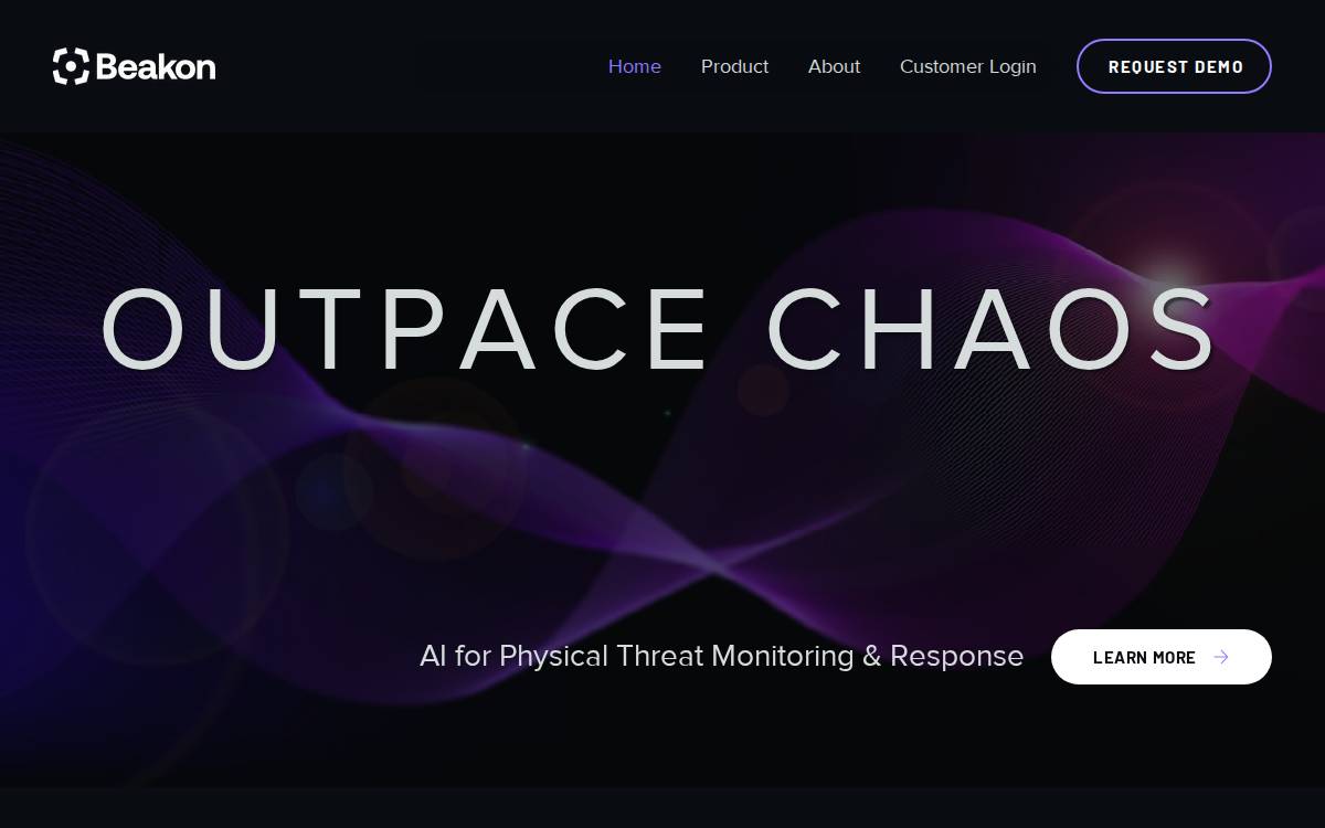 Beakon website preview