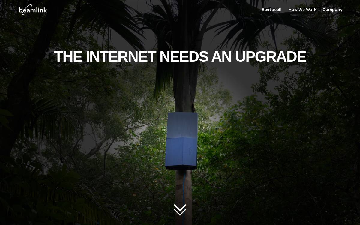 BEAMLINK, INC. website preview