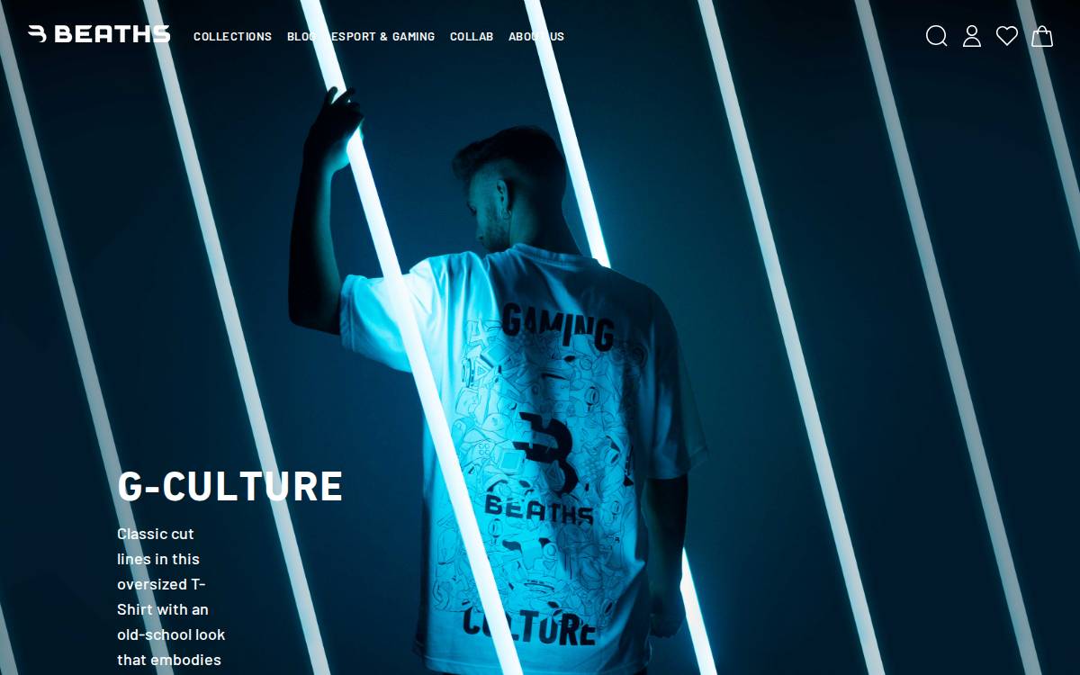 BEATHS website preview