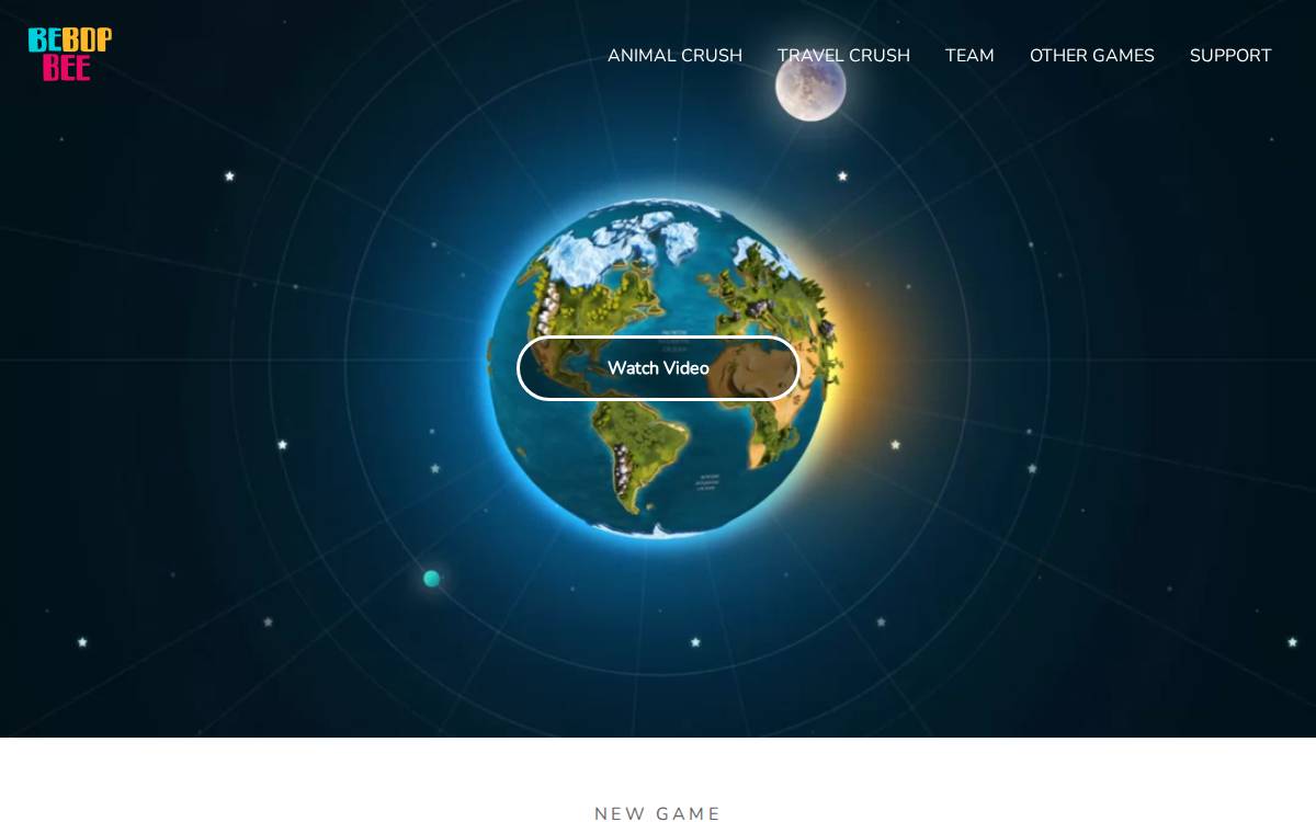Bebopbee website preview