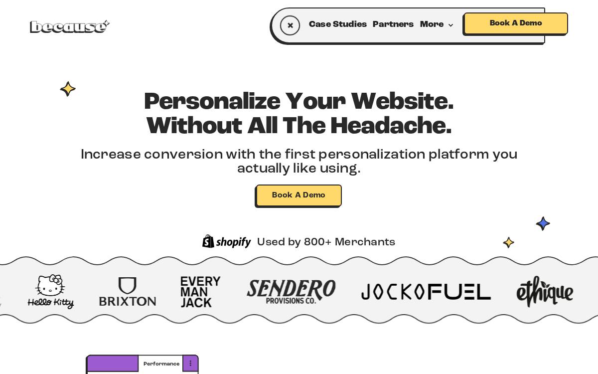 Because website preview