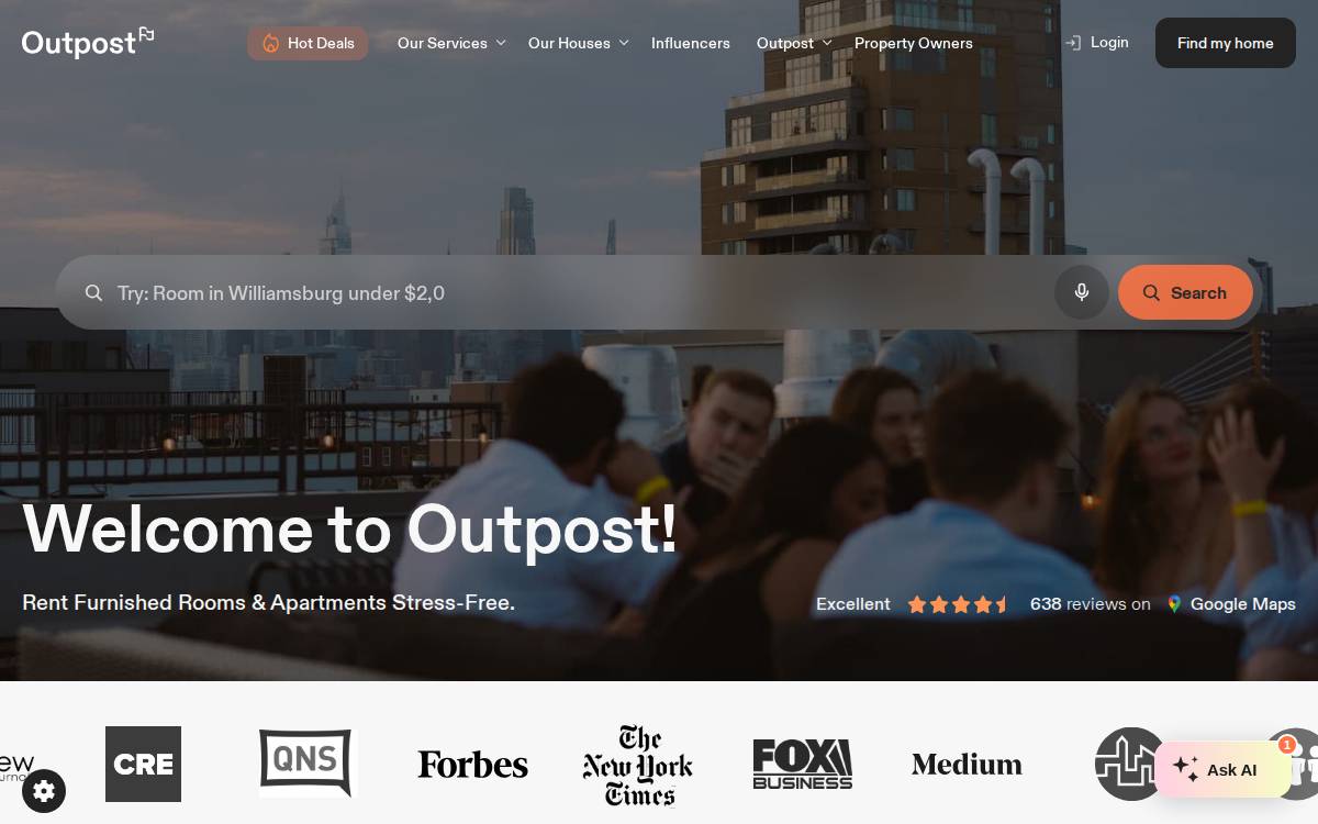 Bedly website preview