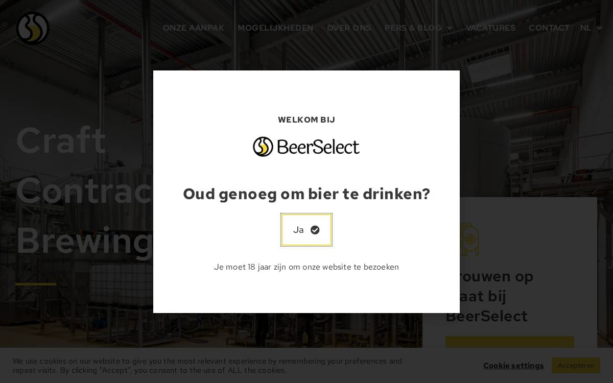 Beerselect website preview