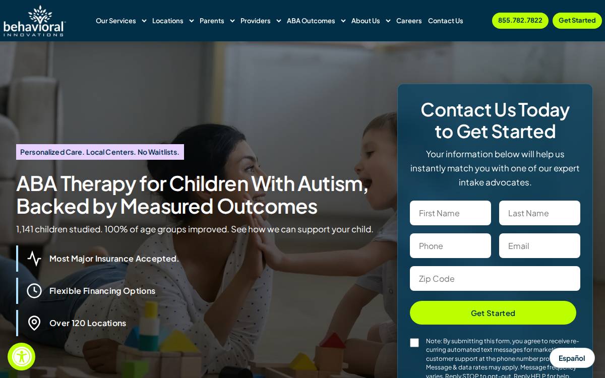 Behavioral Innovations website preview