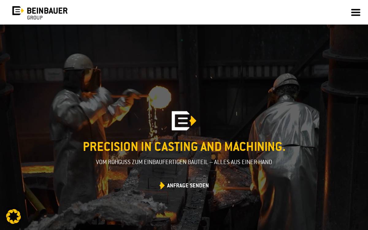 Beinbauer Group website preview