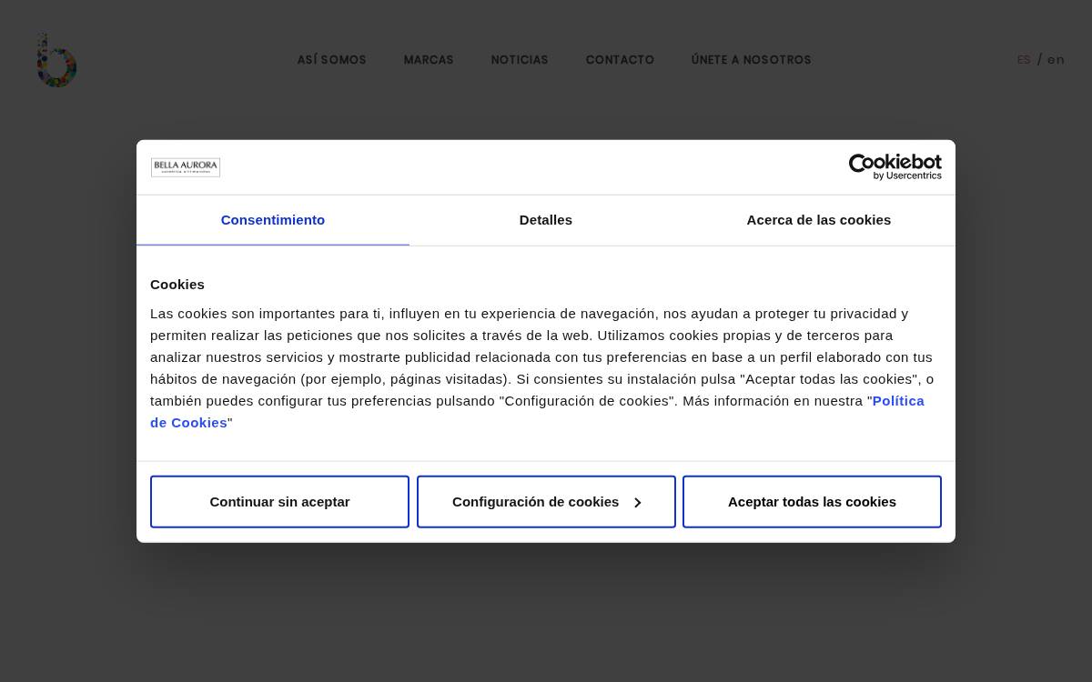 Bella Aurora Labs website preview