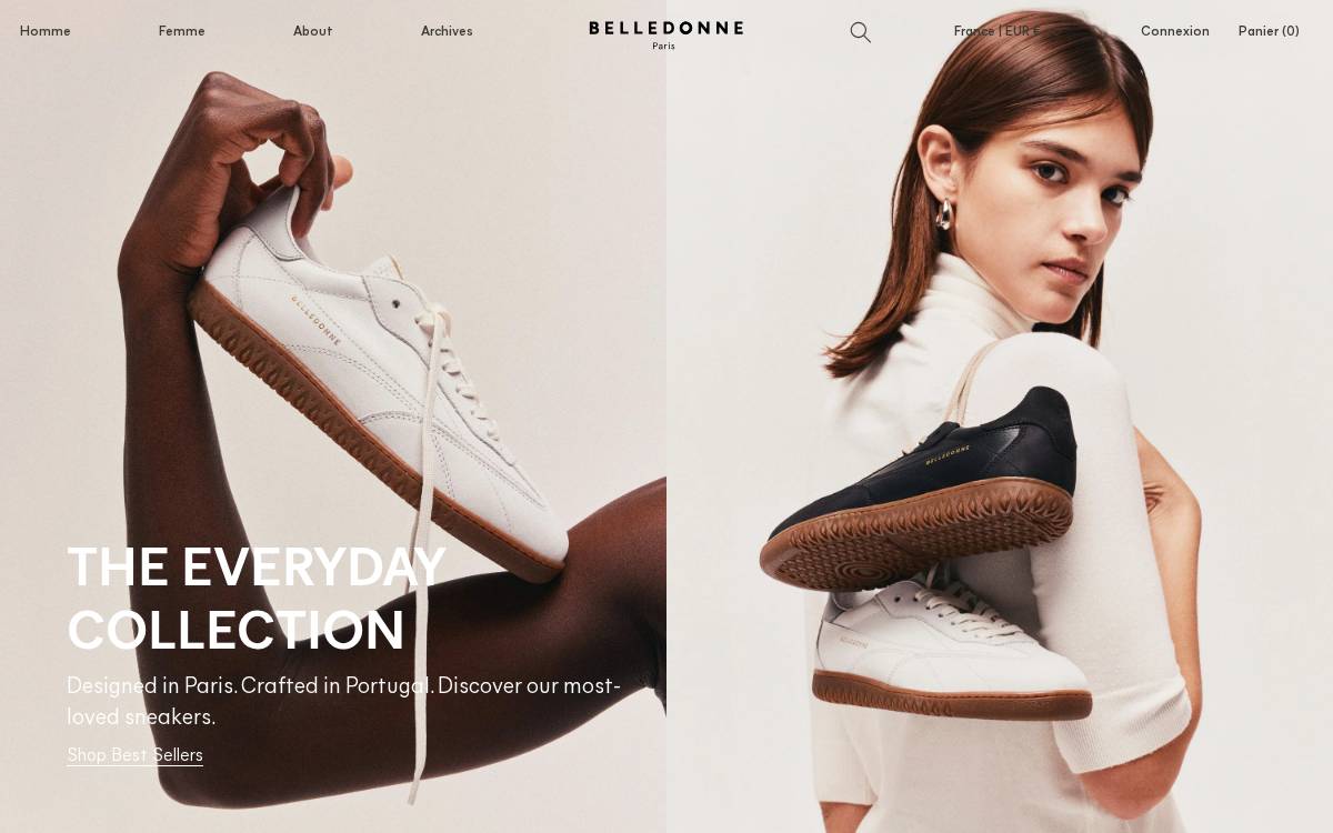Belledonne website preview