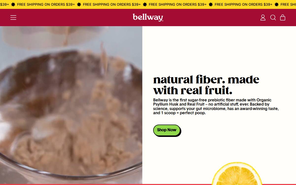 Bellway, Inc. website preview