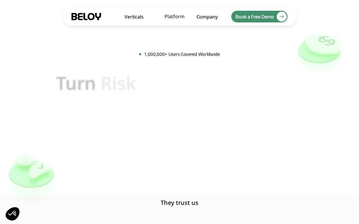 Beloy website preview