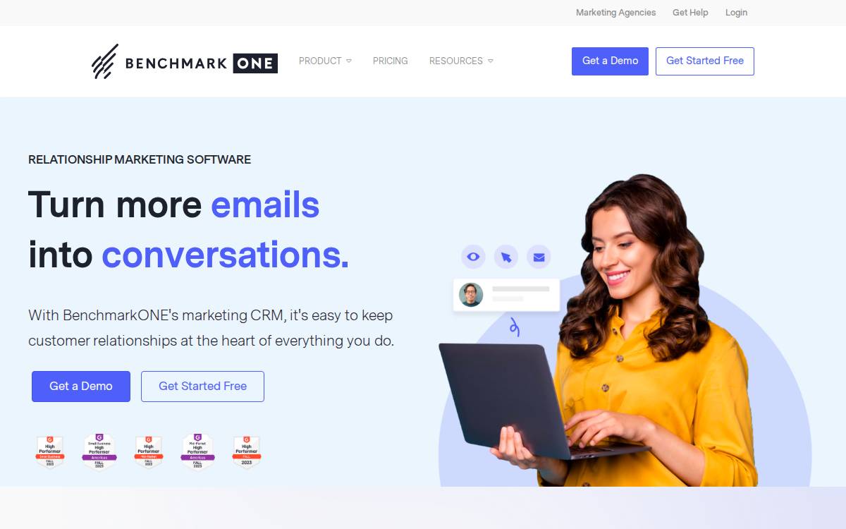 BenchmarkONE website preview