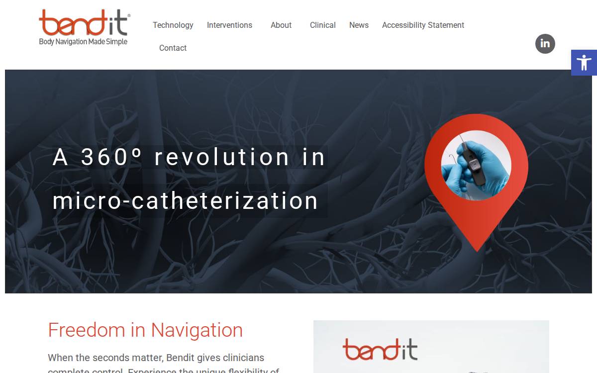 Bendit website preview