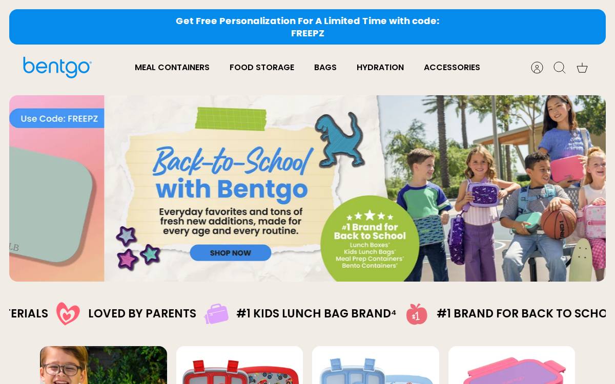 Bentgo website preview